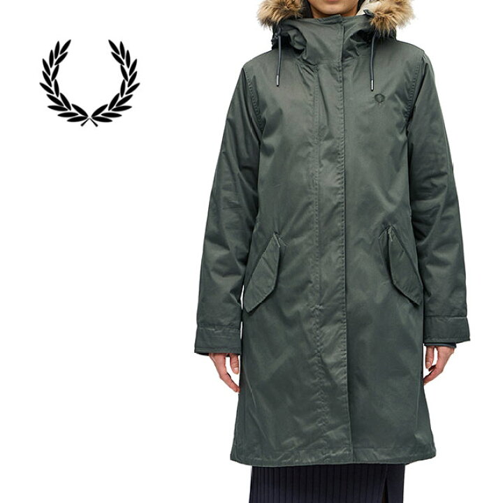 楽天市場】FRED PERRY フレッドペリー ミリタリー ジップインライナー 
