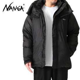 NANGA ナンガ AURORA LIGHT オーロラライト ユーティリティ ダウンジャケット ND2341-1A008 フード付き 黒 メンズ