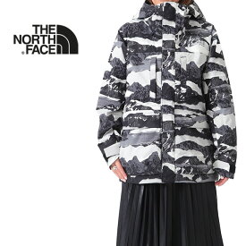 THE NORTH FACE ザ ノースフェイス 迷彩グラフィック ウィンターパーク マウンテンジャケット NS62311 総柄 カモフラ スノーボード レディース