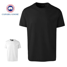 CANADA GOOSE カナダグース Emersen Crewneck T-Shirt ロゴTシャツ 1420M 半袖Tシャツ メンズ