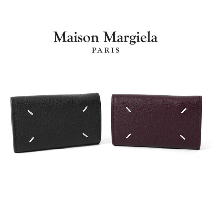 メゾンマルジェラ 6連キーリング レザー 黒 （Maison Margiela【メゾン 