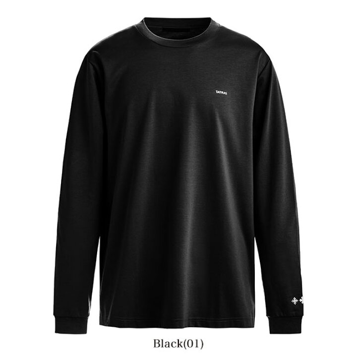 楽天市場】TATRAS タトラス SICADO シカード ロゴTシャツ 黒 白 ロンT 