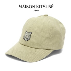 Maison Kitsune メゾンキツネ キツネロゴ 6パネルキャップ MM06104WW0096 帽子 メンズ レディース ギフト プレゼント