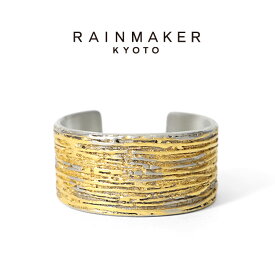 RAINMAKER レインメーカー ゴールド ワイド バングル RM241-054 ブレスレット 金 メンズ レディース ギフト プレゼント