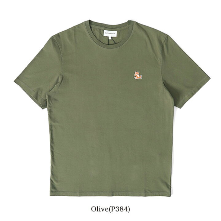 楽天市場】Maison Kitsune メゾンキツネ チラックスロゴ Tシャツ  