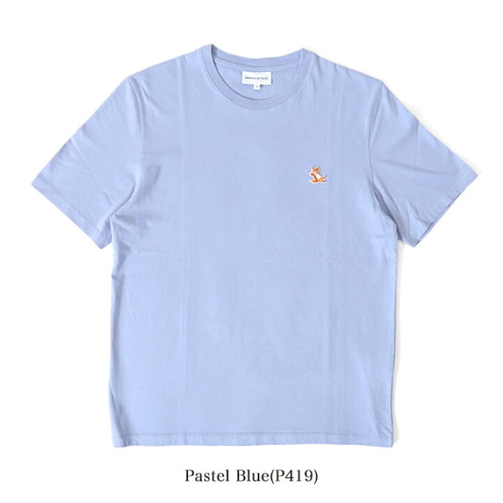 楽天市場】Maison Kitsune メゾンキツネ チラックスロゴ Tシャツ  