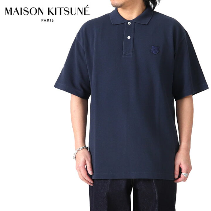楽天市場】Maison Kitsune メゾンキツネ フォックスロゴ オーバー 