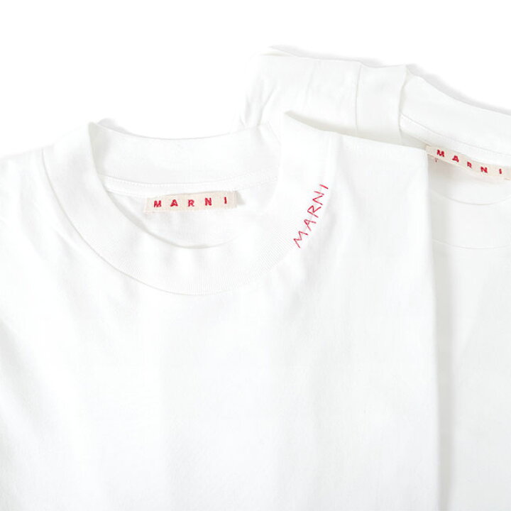 楽天市場】MARNI マルニ オーガニックコットン 3P パックTシャツ 