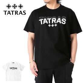 TATRAS タトラス ANICETO アニチェート ロゴ Tシャツ MTAT24S8261 半袖Tシャツ メンズ
