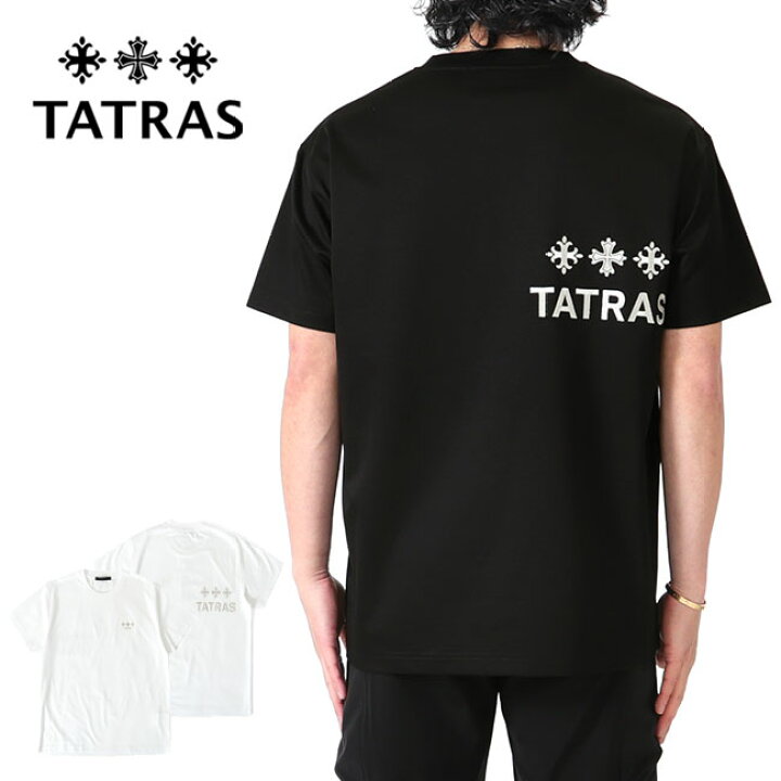楽天市場】TATRAS タトラス NUNKI ヌンキ ロゴ刺繍 Tシャツ 半袖T 