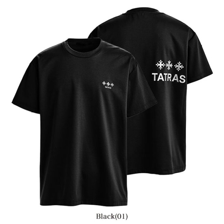楽天市場】TATRAS タトラス NUNKI ヌンキ ロゴ刺繍 Tシャツ 半袖T 