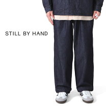 楽天市場】still by hand タックデニムの通販