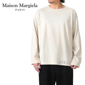 Maison Margiela メゾンマルジェラ ラウンドネック ビンテージ ロングスリーブTシャツ S50GC0696 S24567 メンズ レディース
