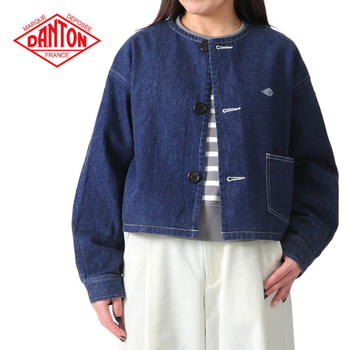 楽天市場】DANTON ダントン コットンデニム カラーレス ショート 