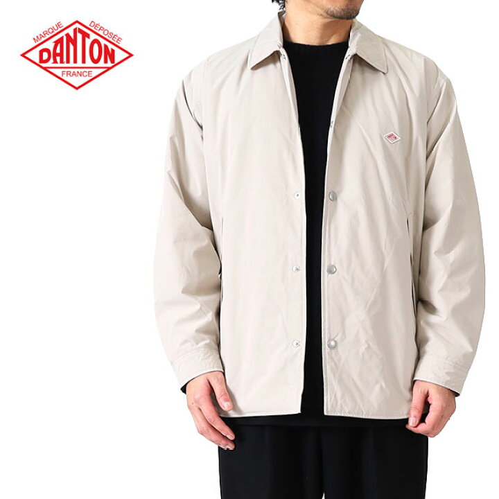 楽天市場】DANTON ダントン ピーチタフタ インサレーション コーチ 