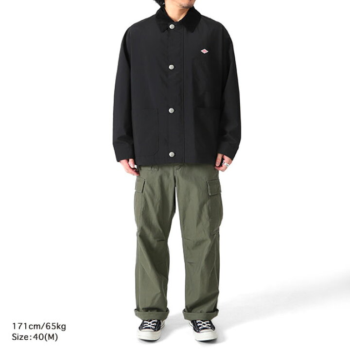 楽天市場】DANTON ダントン ナイロン カバーオール ジャケット DT 