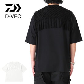 D-VEC ディーベック リアミド マクラメ編み Tシャツ VF-2TS03248 半袖Tシャツ メンズ