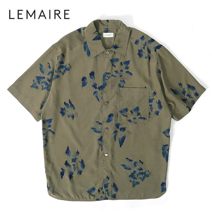 楽天市場】LEMAIRE ルメール オーバーサイズ ビスコース サマーシャツ 