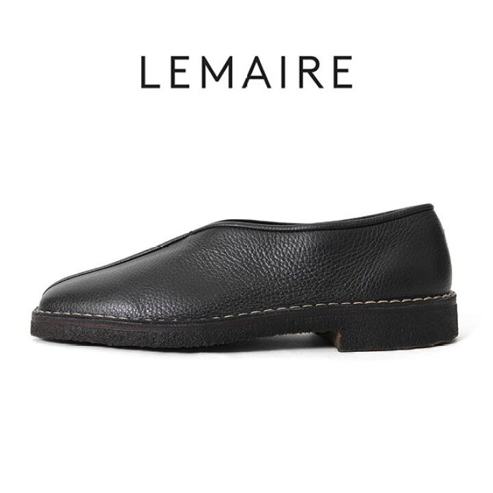 楽天市場】LEMAIRE ルメール PIPED CREPE SLIPPERS スクエアトゥ 