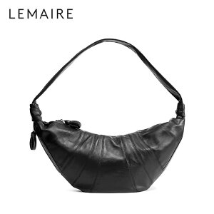LEMAIRE �����[�� LARGE CROISSANT BAG �i�b�p���U�[ ���[�W �N�����b�T���o�b�O BG0000 LL095 �V�����_�[�o�b�O
