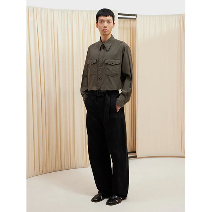 楽天市場】LEMAIRE ルメール ブラックデニム ツイスト ベルテッド  