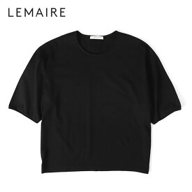 LEMAIRE ルメール シルキー コットンジャージー ボックスTシャツ TO1231 LJ1018 半袖Tシャツ メンズ レディース