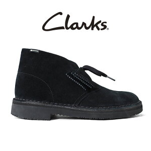 CLARKS クラークス Desert BT GTX デザートブーツ ゴアテックス 26177857 黒 スエード メンズ