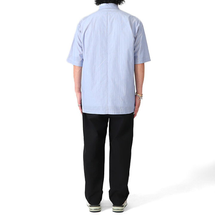 楽天市場】ATON エイトン ギザストライプ オーバーサイズシャツ  