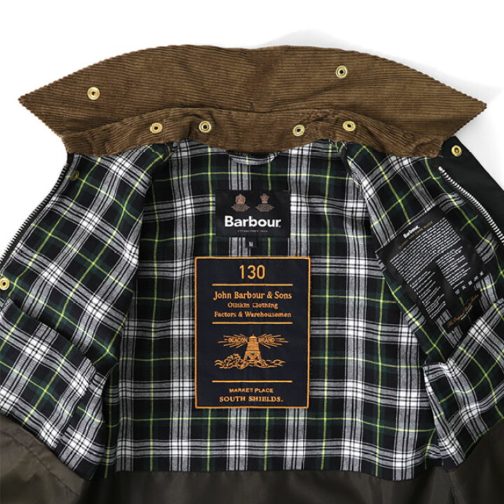 楽天市場】130周年モデル Barbour バブアー 130TH SL SPEY WAX JACKET 