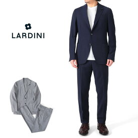 LARDINI ラルディーニ EASYWEAR トロピカルウール セットアップスーツ 8143AQ702 トラベルスーツ メンズ