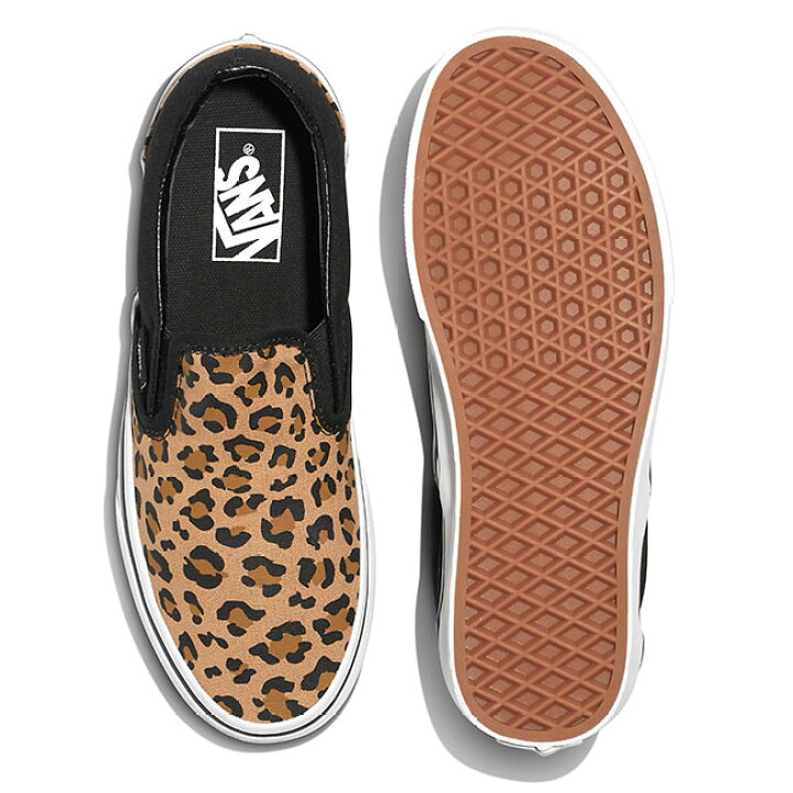 楽天市場】VANS バンズ Classic Slip-On スリッポン ヒョウ柄 