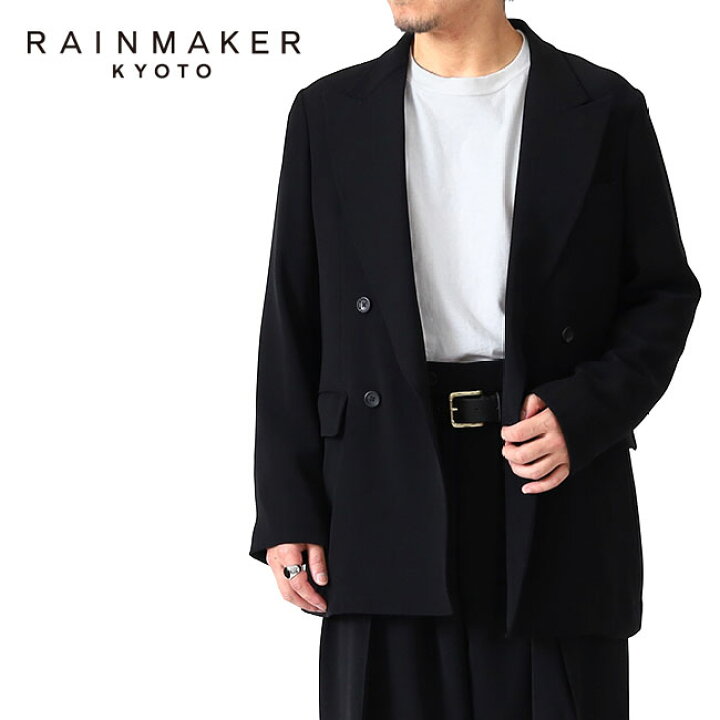 楽天市場】RAINMAKER レインメーカー ダブルブレステッドジャケット  