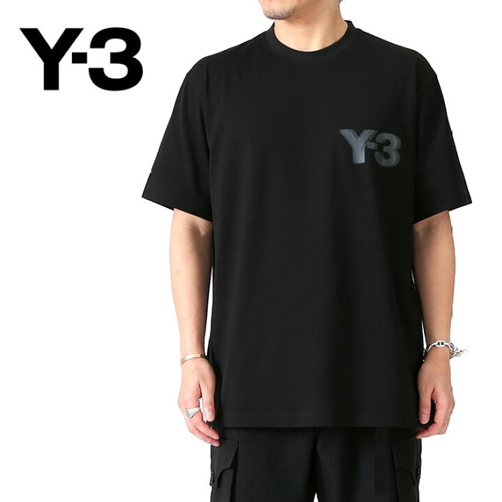 楽天市場】Y-3 ワイスリー リフレクティブロゴ Tシャツ JE9282 黒 