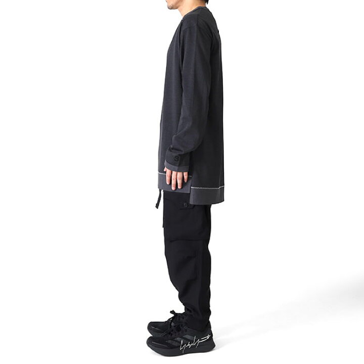 楽天市場】Y-3 ワイスリー オーガニックコットン オーバーサイズ ロンT 