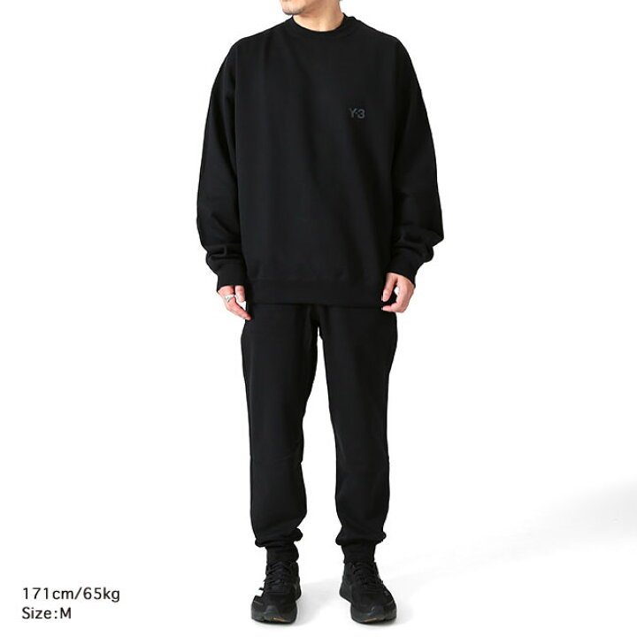 楽天市場】Y-3 ワイスリー ロゴ スウェットパンツ IW0070 黒 ブラック