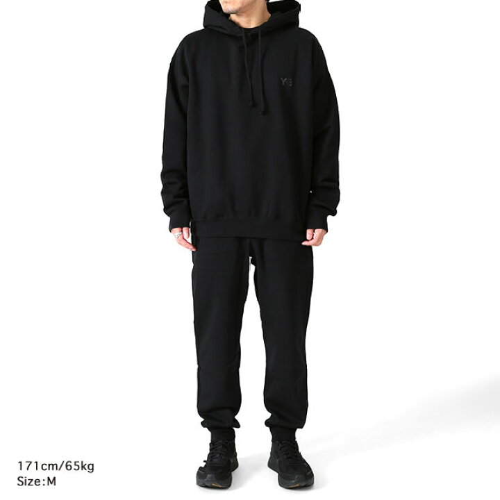 楽天市場】Y-3 ワイスリー ロゴ スウェットパンツ IW0070 黒 ブラック  