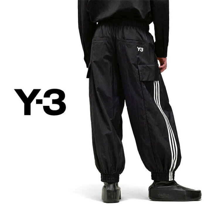 楽天市場】Y-3 ワイスリー ベルト付き リップストップナイロンパンツ  