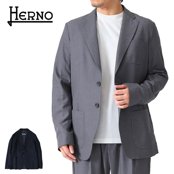 楽天市場】[SALE] HERNO ヘルノ 2ボタン ジャケット GA000173U 12635 