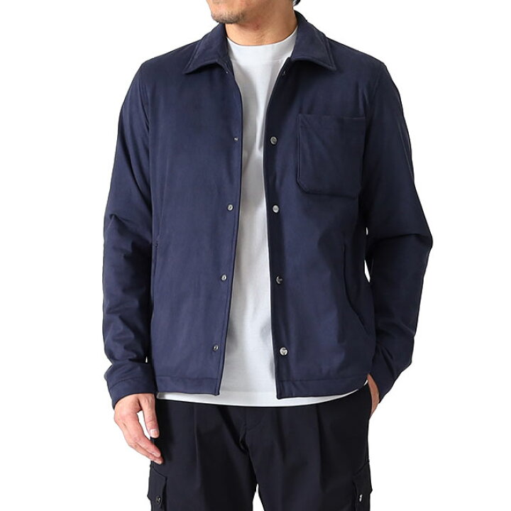 楽天市場】HERNO ヘルノ エコスエード 中綿入り シャツジャケット 