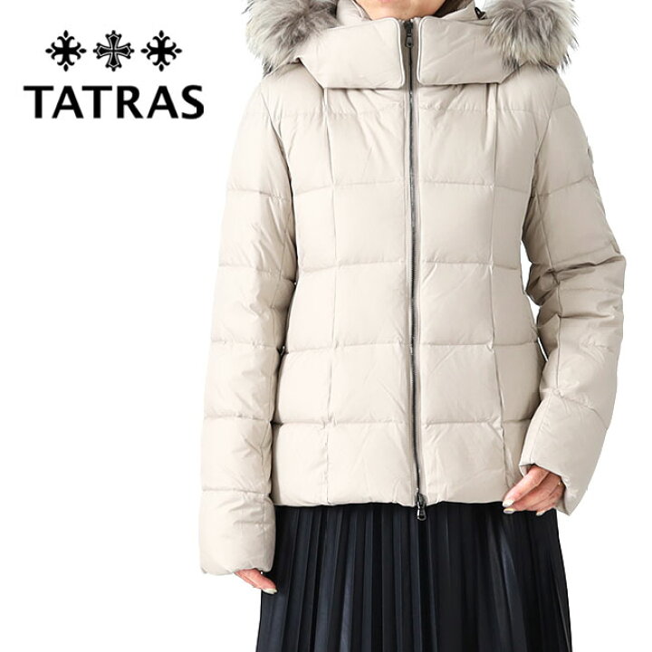 楽天市場】TATRAS タトラス TINO ティーノ ファー付き ショートダウン 