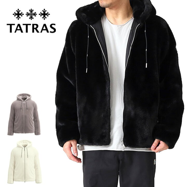 楽天市場】TATRAS タトラス BOMOS ボモス フード付き ファージャケット  