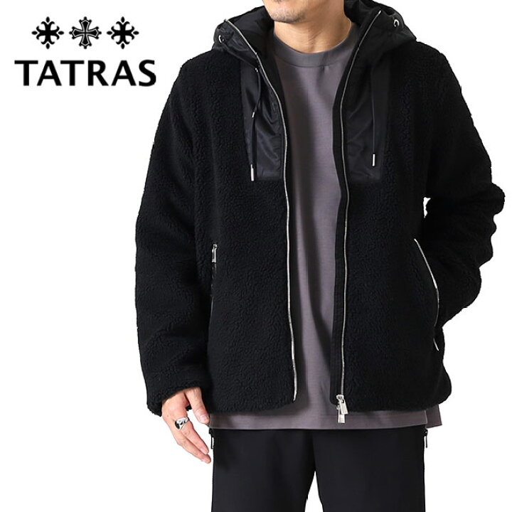 楽天市場】TATRAS タトラス LADISLAO ラディスラーオ フード付き ボア 