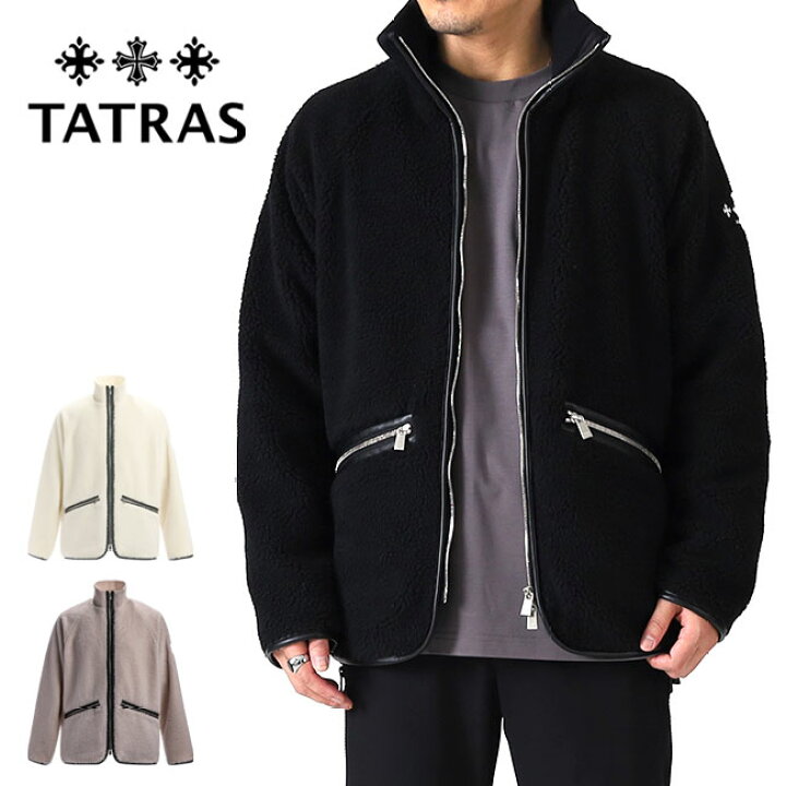 楽天市場】TATRAS タトラス MAFFEO マッフェオ スタンドカラー ボア  