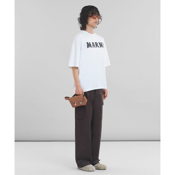 楽天市場】MARNI マルニ ロゴTシャツ HUMU0223EP USCX24 半袖Tシャツ 