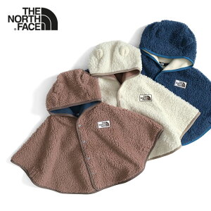 THE NORTH FACE ノースフェイス ボアフリース ポンチョ NAB72402 ベビー ギフト プレゼント