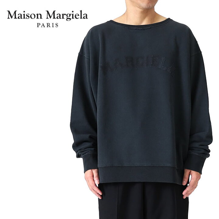 楽天市場】Maison Margiela メゾンマルジェラ クルーネック ロゴ  