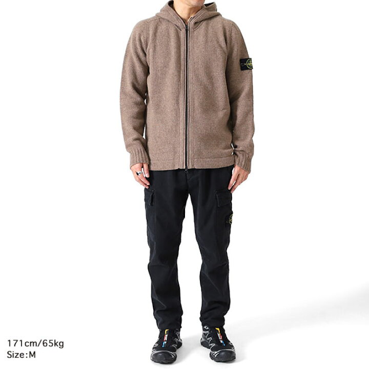 楽天市場】Stone Island ストーンアイランド MAGLIA ラムウール フード 