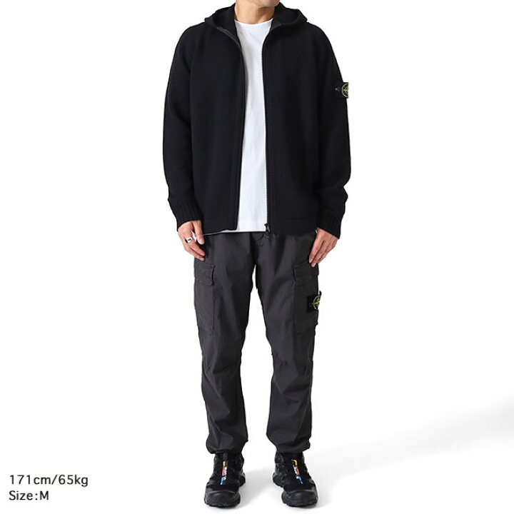 楽天市場】Stone Island ストーンアイランド MAGLIA ラムウール フード 