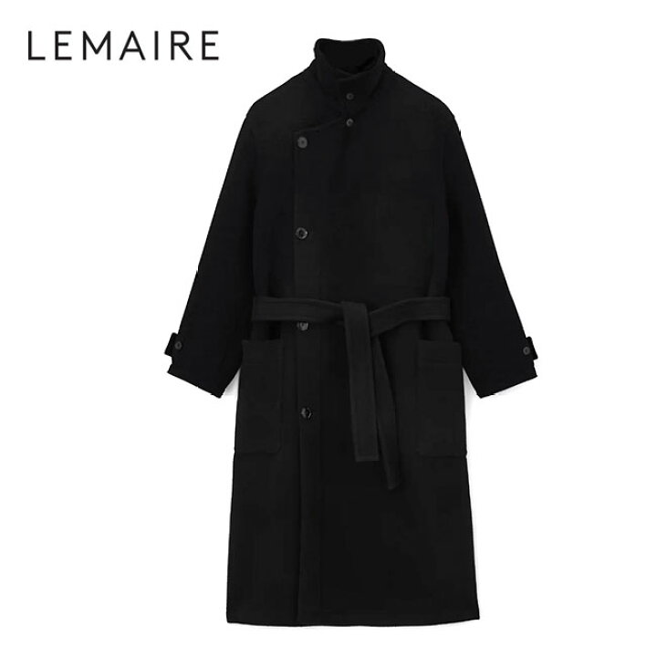 楽天市場】[予約商品] LEMAIRE ルメール ダブルウール ラップコート 