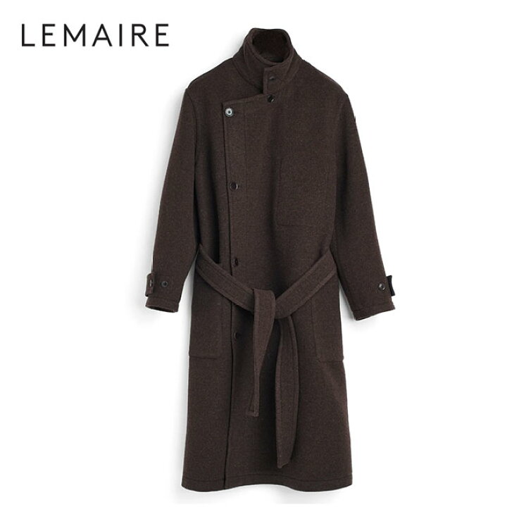 楽天市場】LEMAIRE ルメール 両面先染め ダブルウール ラップコート  